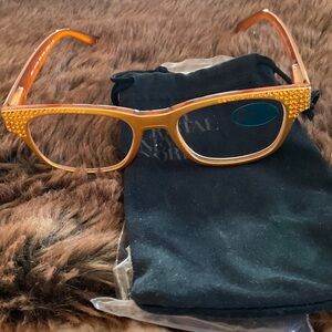 NEW JIMMY CRYSTAL 1.5 gold readers, gold and Swarovski crystals
GORGEOUS